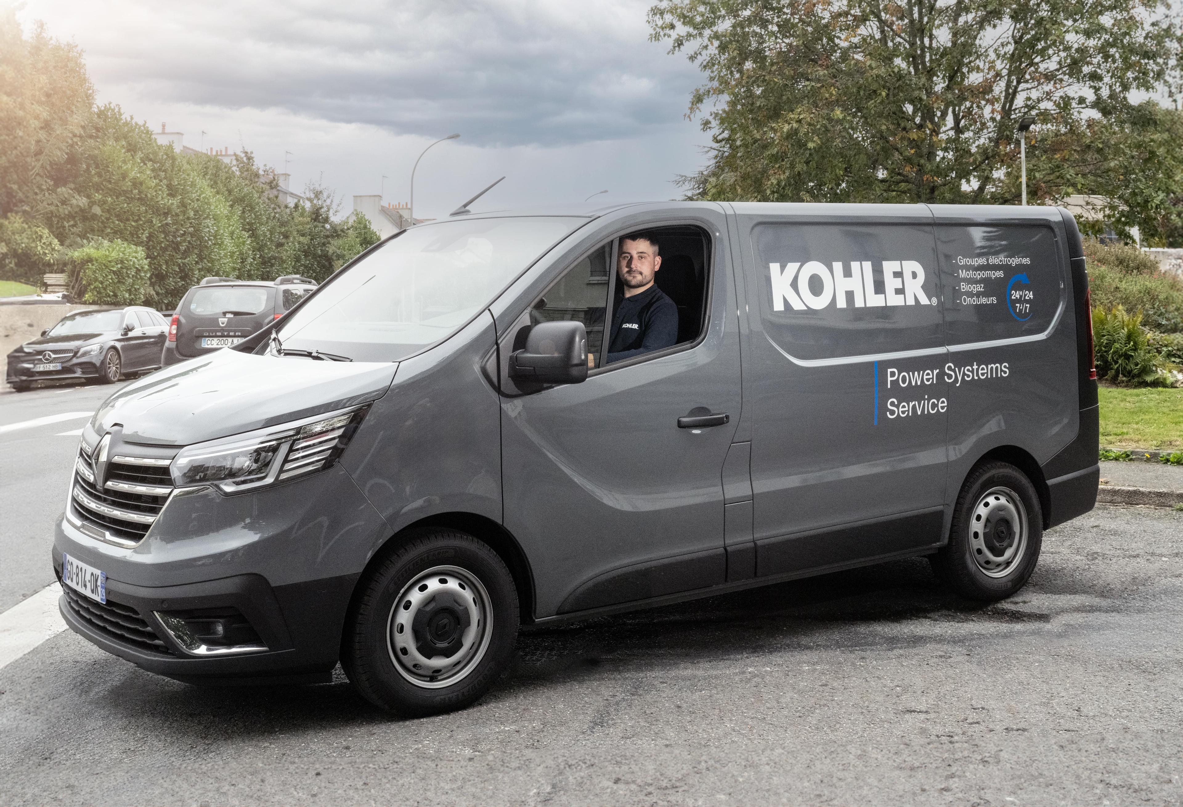 Kohler service vehicle: assistance, breakdown service, renovation